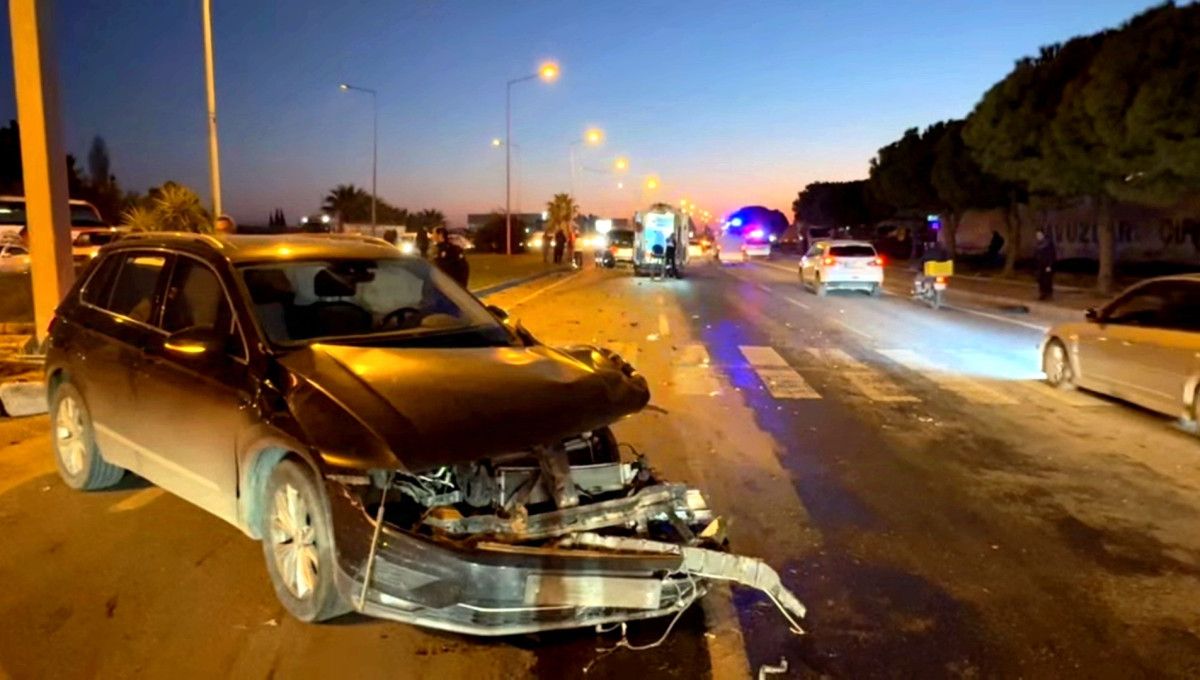 Aydın’daki trafik kazasında 4 kişi yaralandı