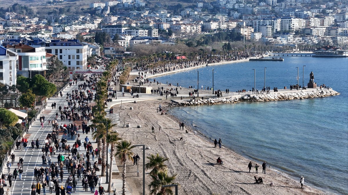 İstanbul'da Güneşli Bir Yeni Yıl Sabahı