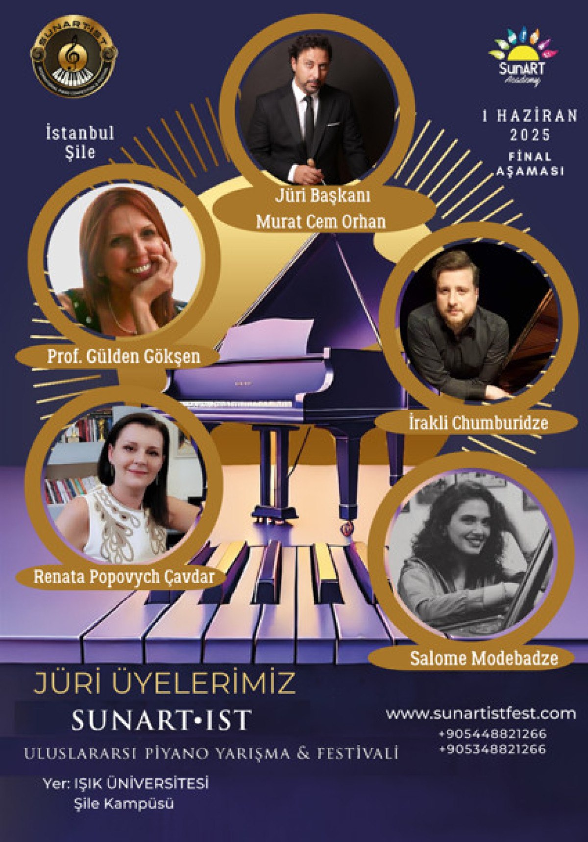SunArtist Uluslararası Piyano Yarışması 2025