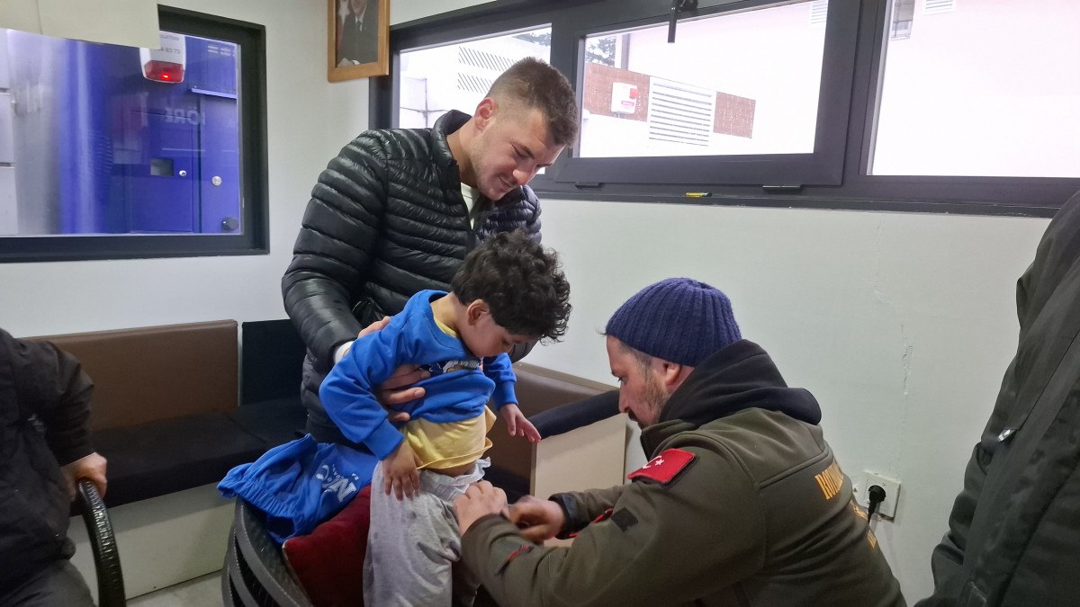 Düzce'de Sokakta Bulunan Kayıp Çocuk Güvenlik Altında