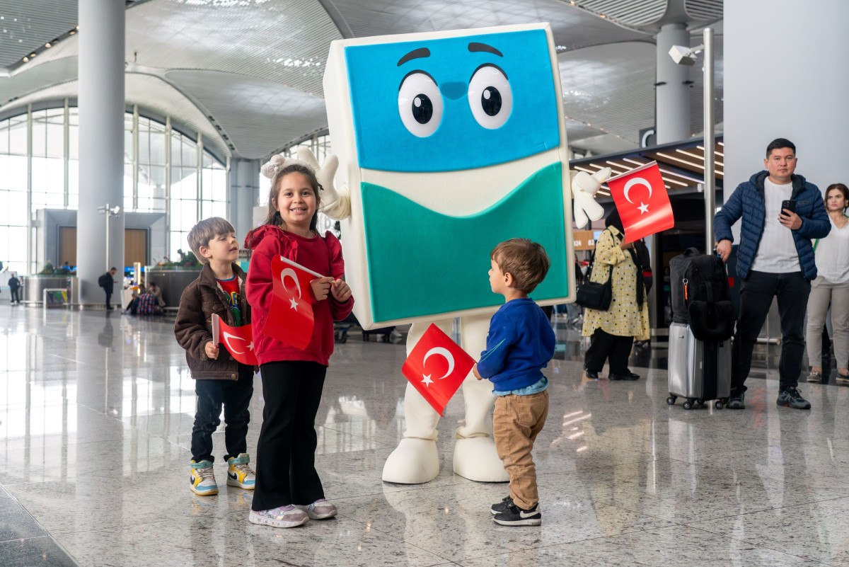 Çocukların ve yolcuların ilgisini çeken etkinlikler