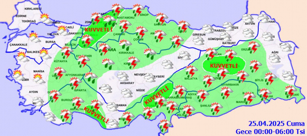 İl İl Hava Durumu Detayları