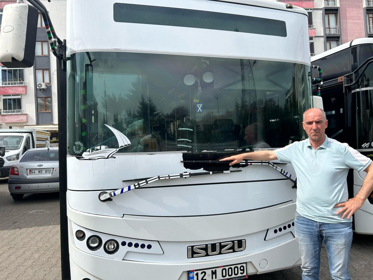 İçmeler Seferini Yapan Otobüs Şoförü Mahmut Bürkük'ün İlginç Anları