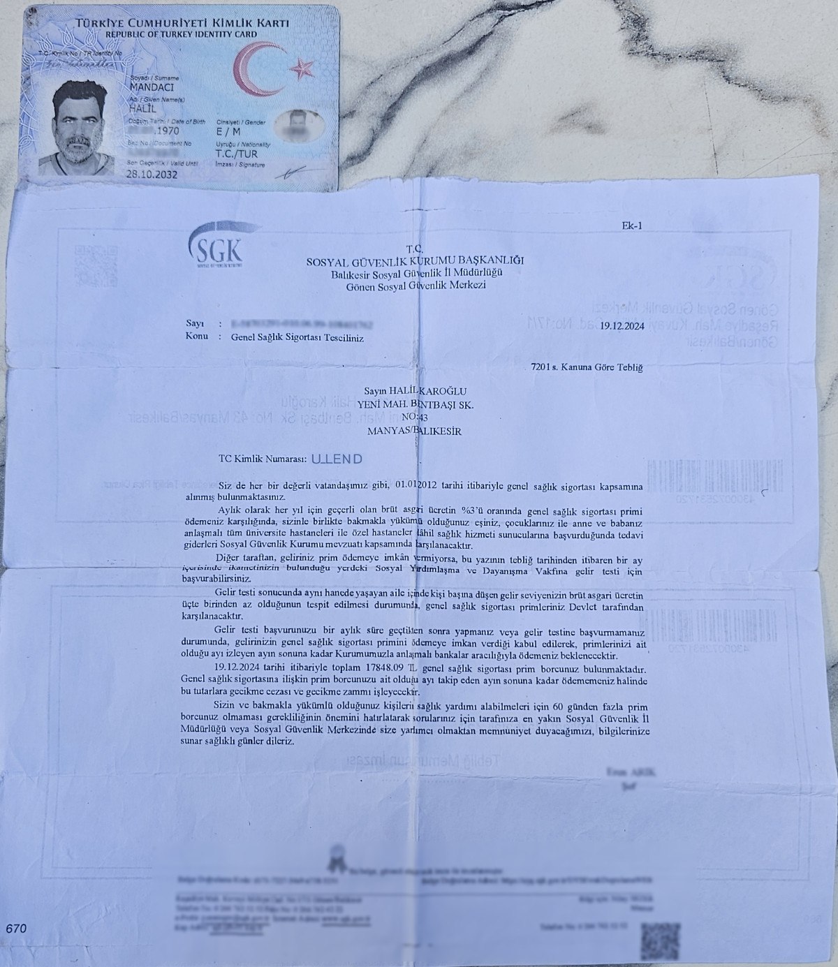 Halil Mandacı'nın Anlatımı ve Yaşam Mücadelesi