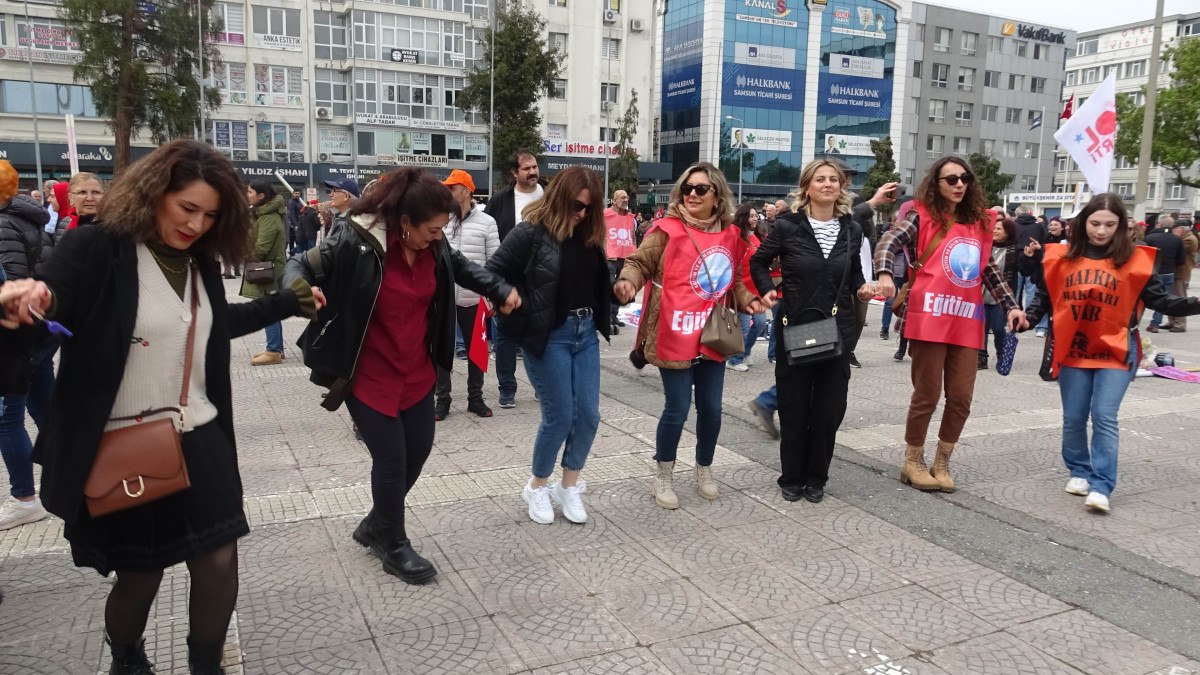 DHA Samsun’da 1 Mayıs Emek ve Dayanışma Günü Kutlamaları