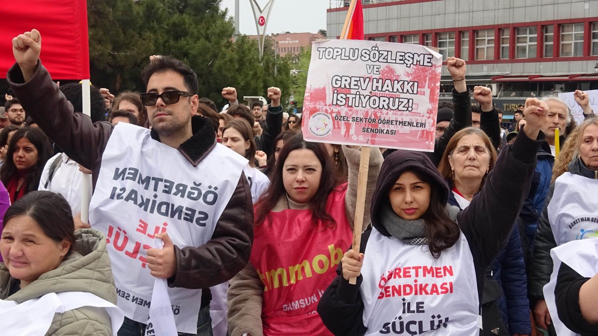 DHA Samsun’da 1 Mayıs Emek ve Dayanışma Günü Kutlamaları