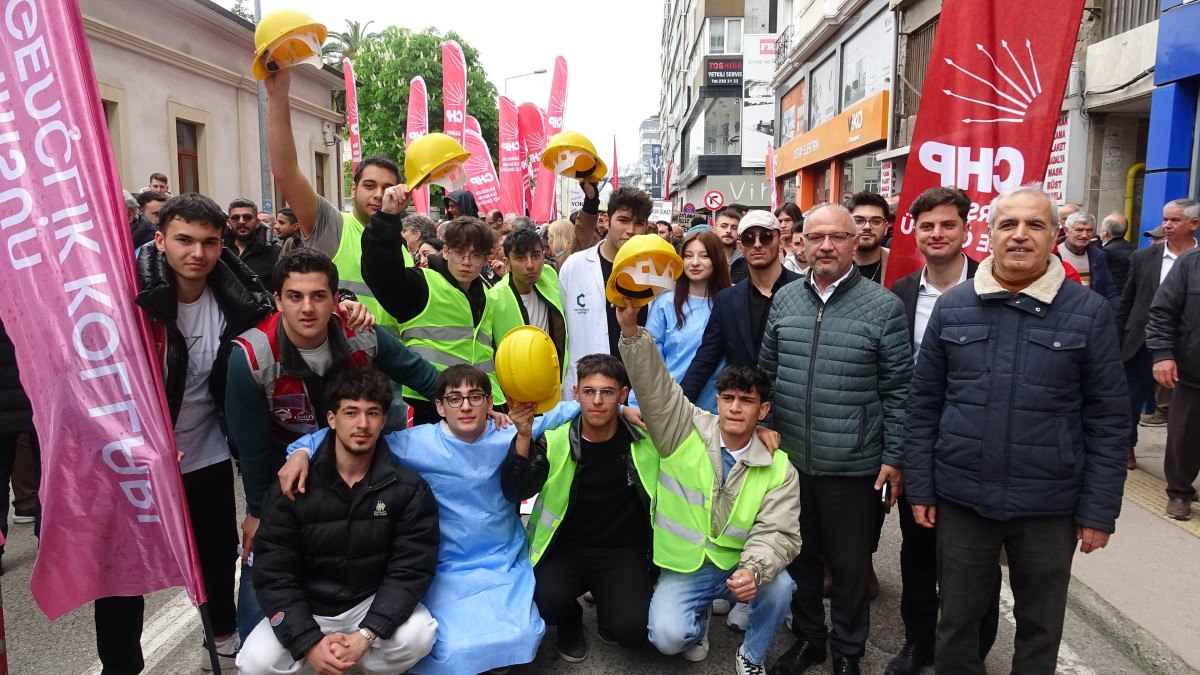 DHA Samsun’da 1 Mayıs Emek ve Dayanışma Günü Kutlamaları