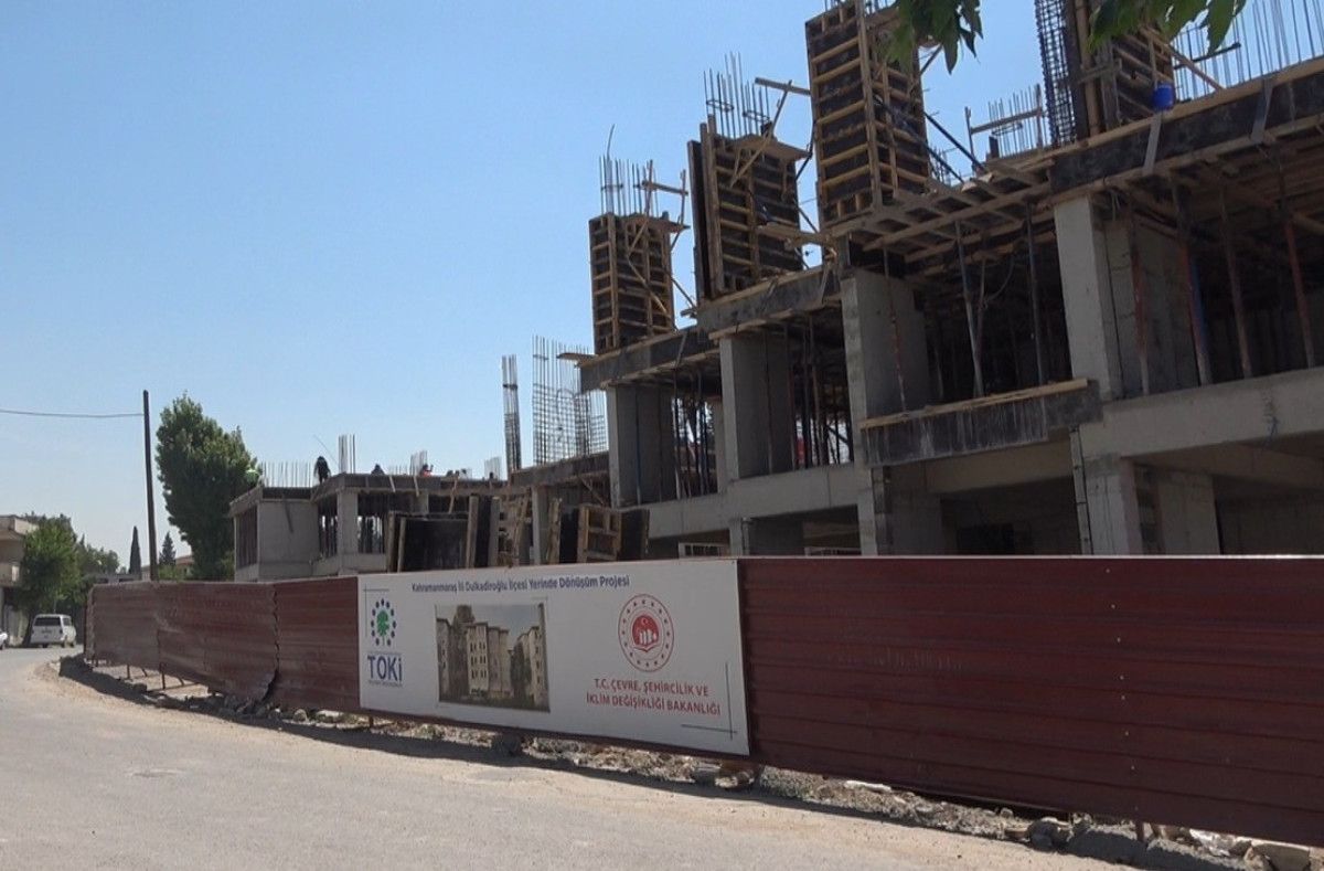 Depremin Merkezi Kahramanmaraş'ta Hızlı Yeniden İnşaat Çalışmaları