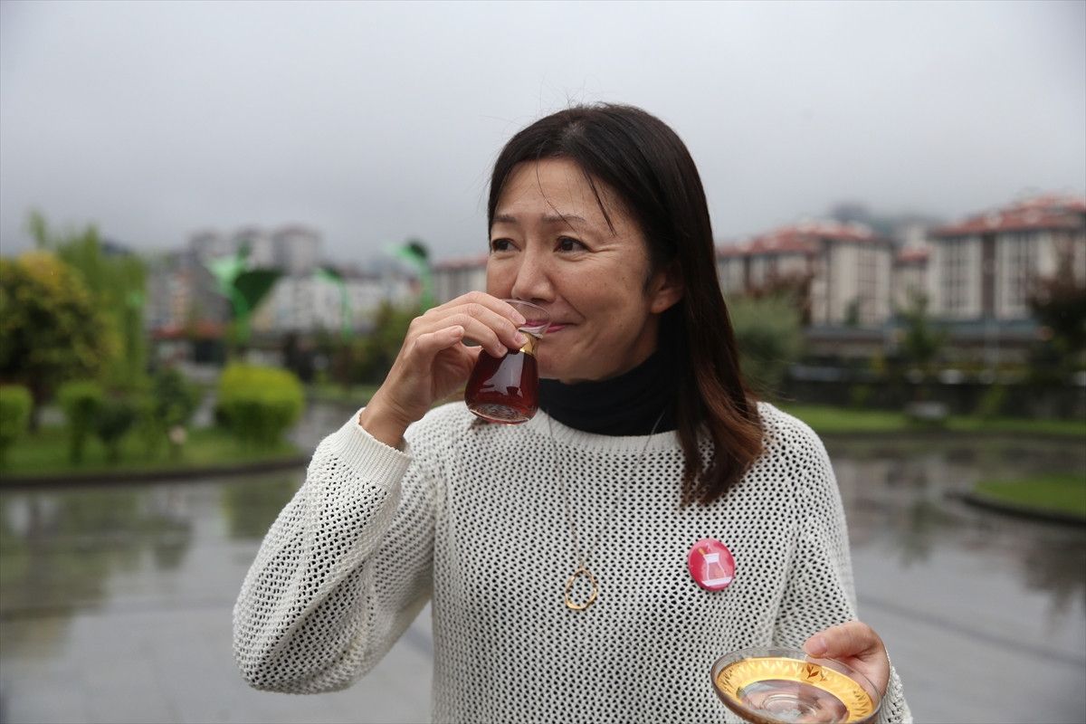 Türk Çay Kültürünü Japonya’ya Taşıyan Usta Rize’de Konuk Edildi