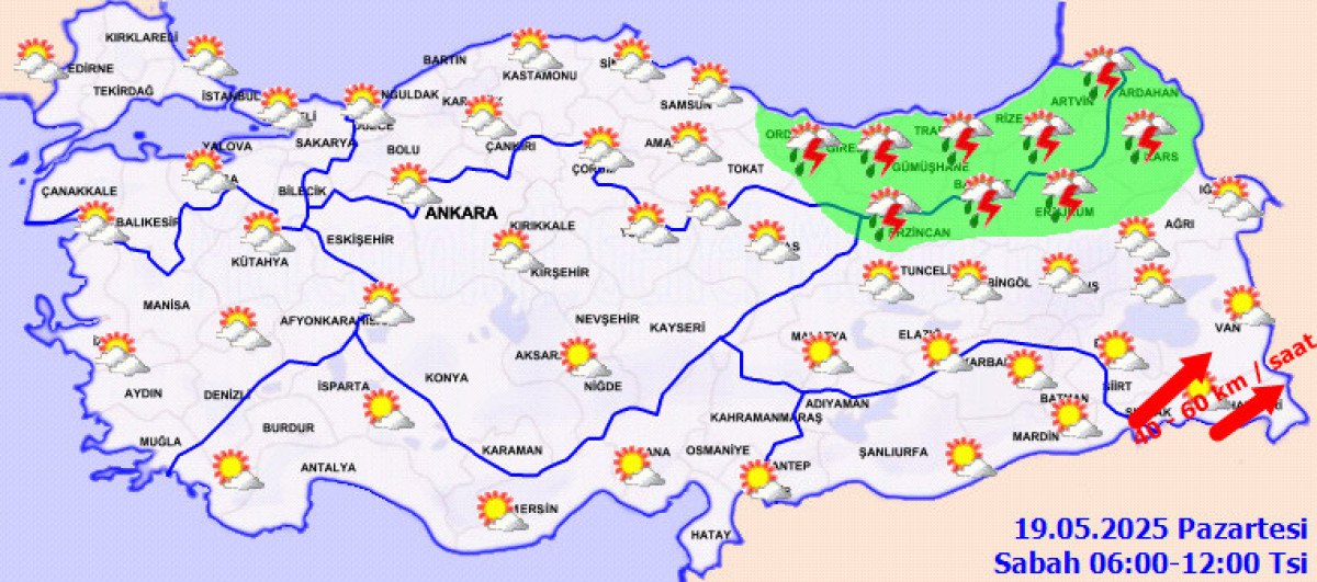 Genel Hava Durumu ve Bölgeler Bazında Tahminler