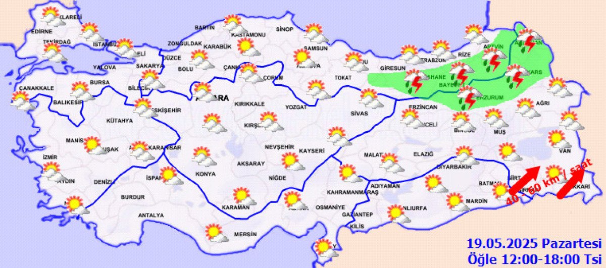Genel Hava Durumu ve Bölgeler Bazında Tahminler