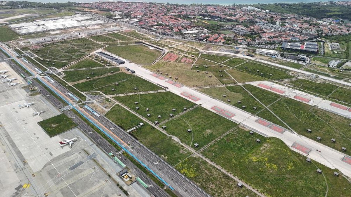 İstanbul'a Dev Yeşil Alan: Atatürk Havalimanı Millet Bahçesi