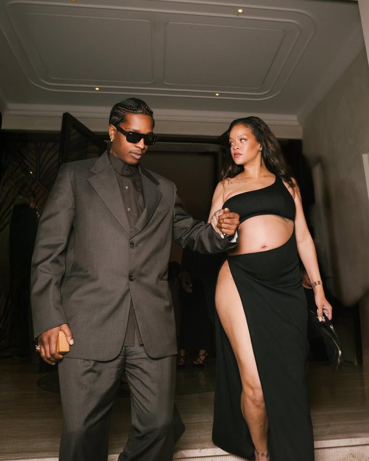 Rihanna ve A$AP Rocky'nin Cannes'daki Büyüleyici Günü