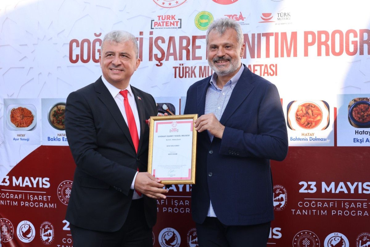Hatay'da Gastronomi Zenginliği Coğrafi İşaretlerle Taçlandırıldı