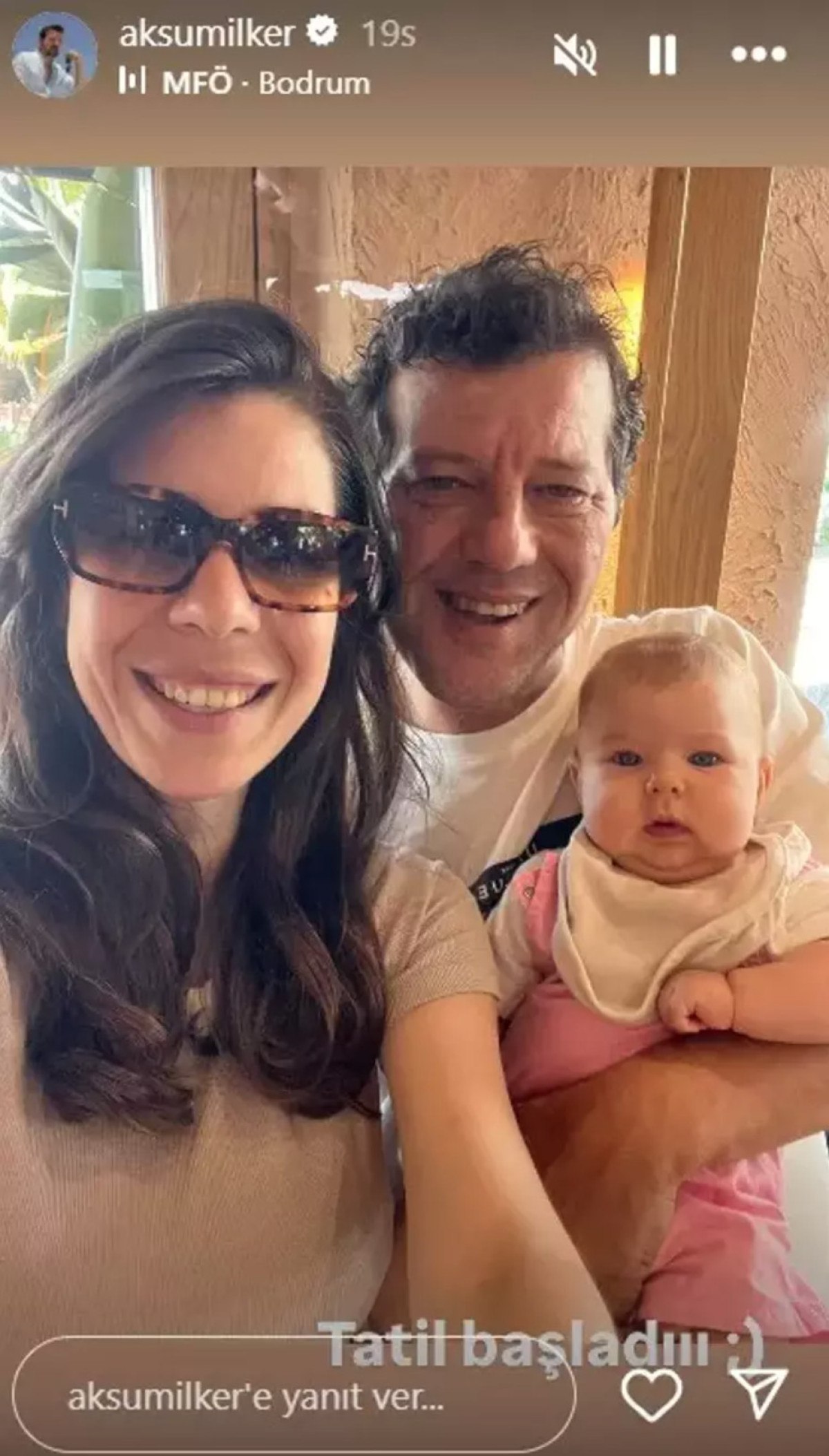 İlker Aksum'un Aile Sevinci