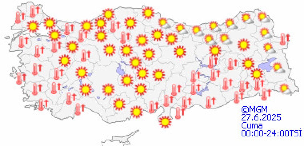 Yüksek Riskli Yağışlar ve Dolu Tehlikesi