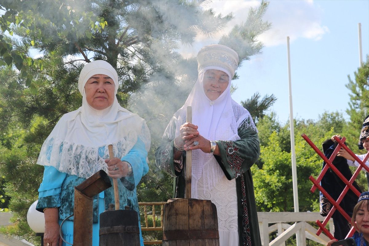 Kazakistan’ın Başkenti Astana’ya Yakın Bir Bölgede, Akmol İlçesinde Düzenlenen Kımız Festivali