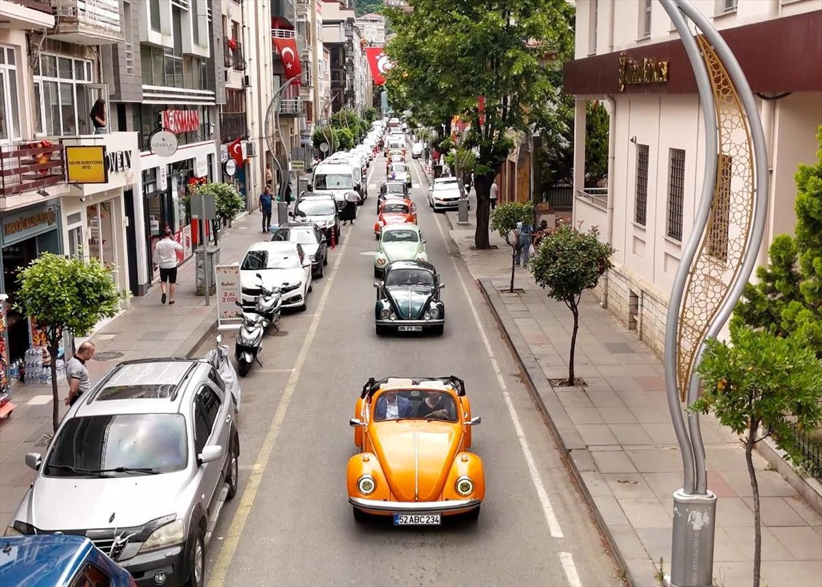 Vosvos Tutkunları Ordu'da Buluştu: Nostaljinin Renkli Günü