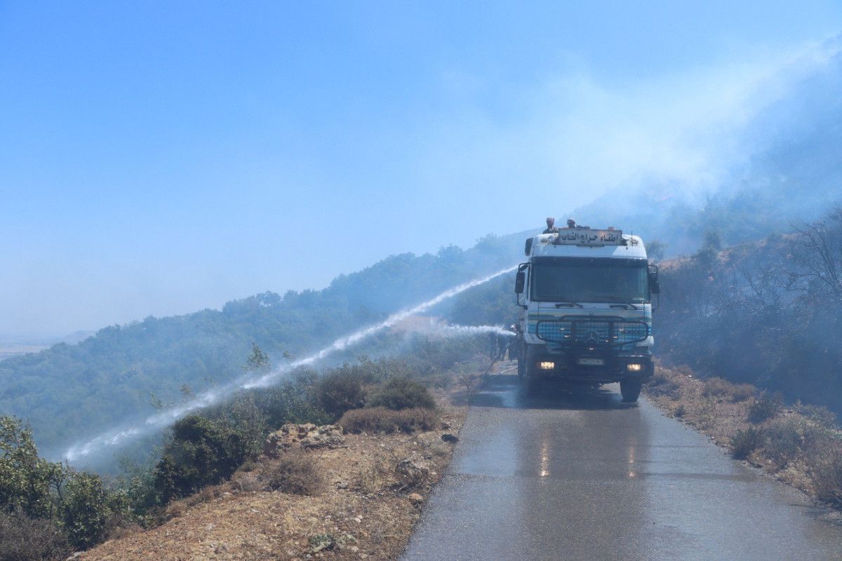 Suriye'de Artan Orman Yangınları ve Son Durum