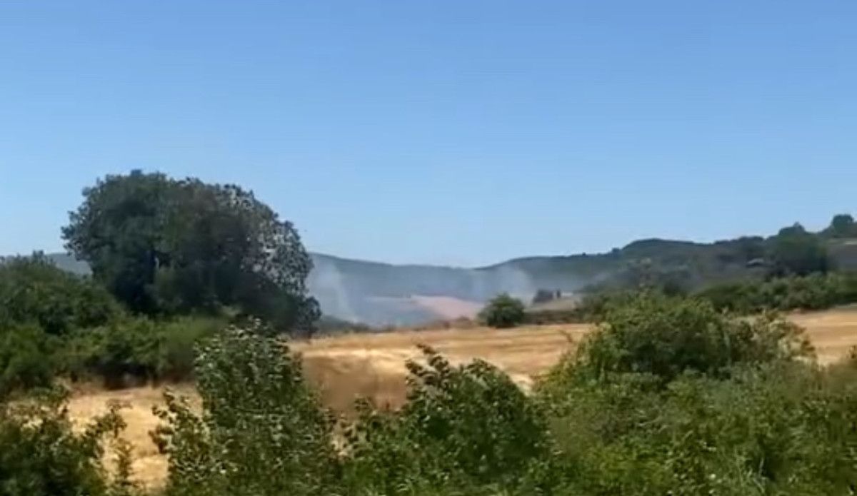 Öğle Saatlerinde Başlayan Yangın ve Müdahale Çalışmaları