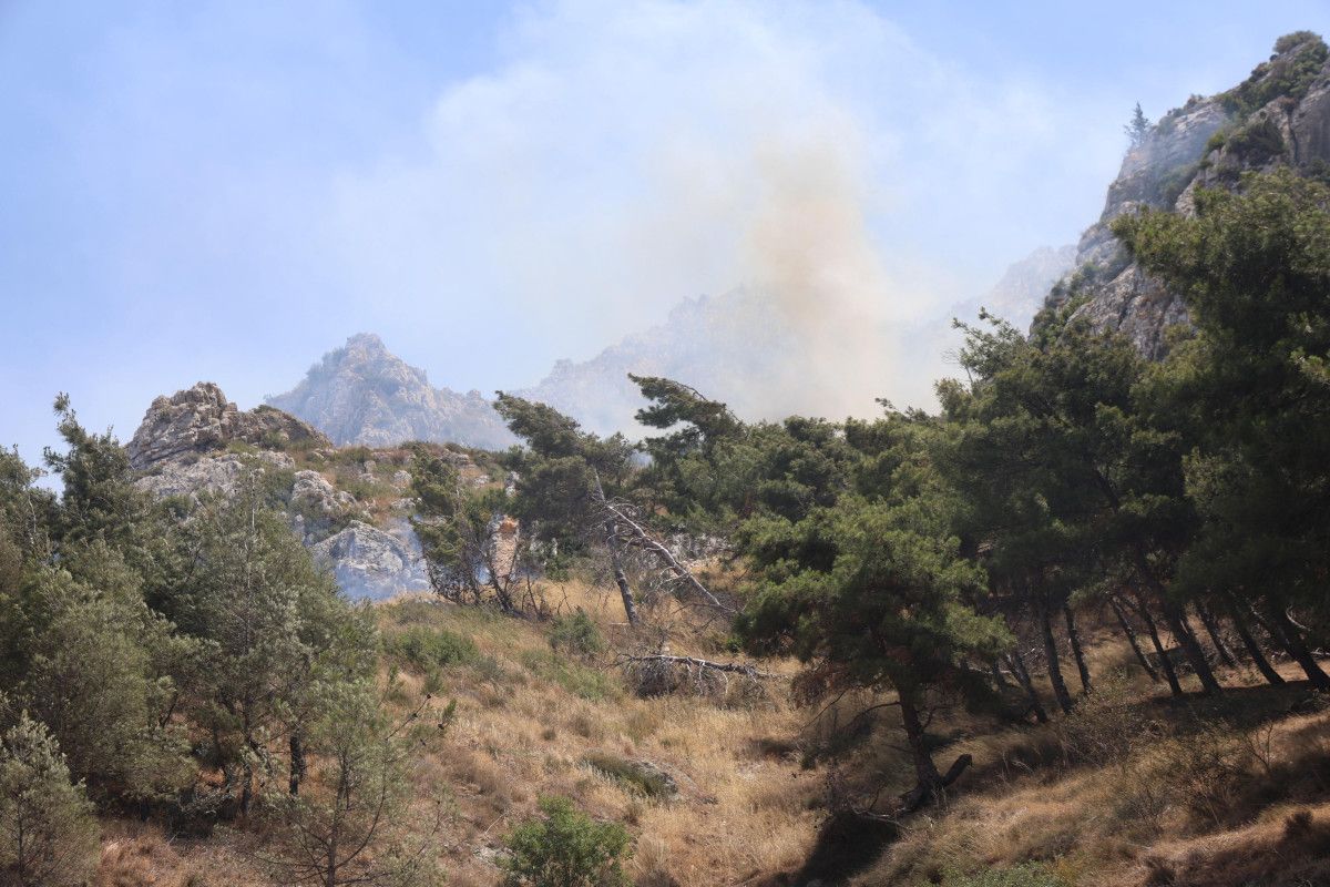 Hatay'ın Antakya İlçesinde Büyük Yangın Alarmı