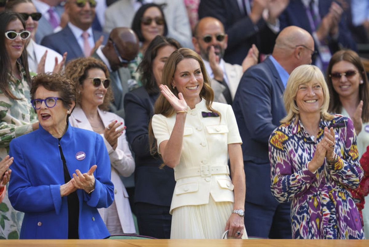 Prenses Kate Middleton'ın Wimbledon Gözlemleri ve Zafer Anı