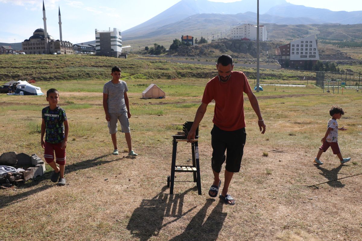 Erciyes'te 20 Derece Fark ile Serinlik