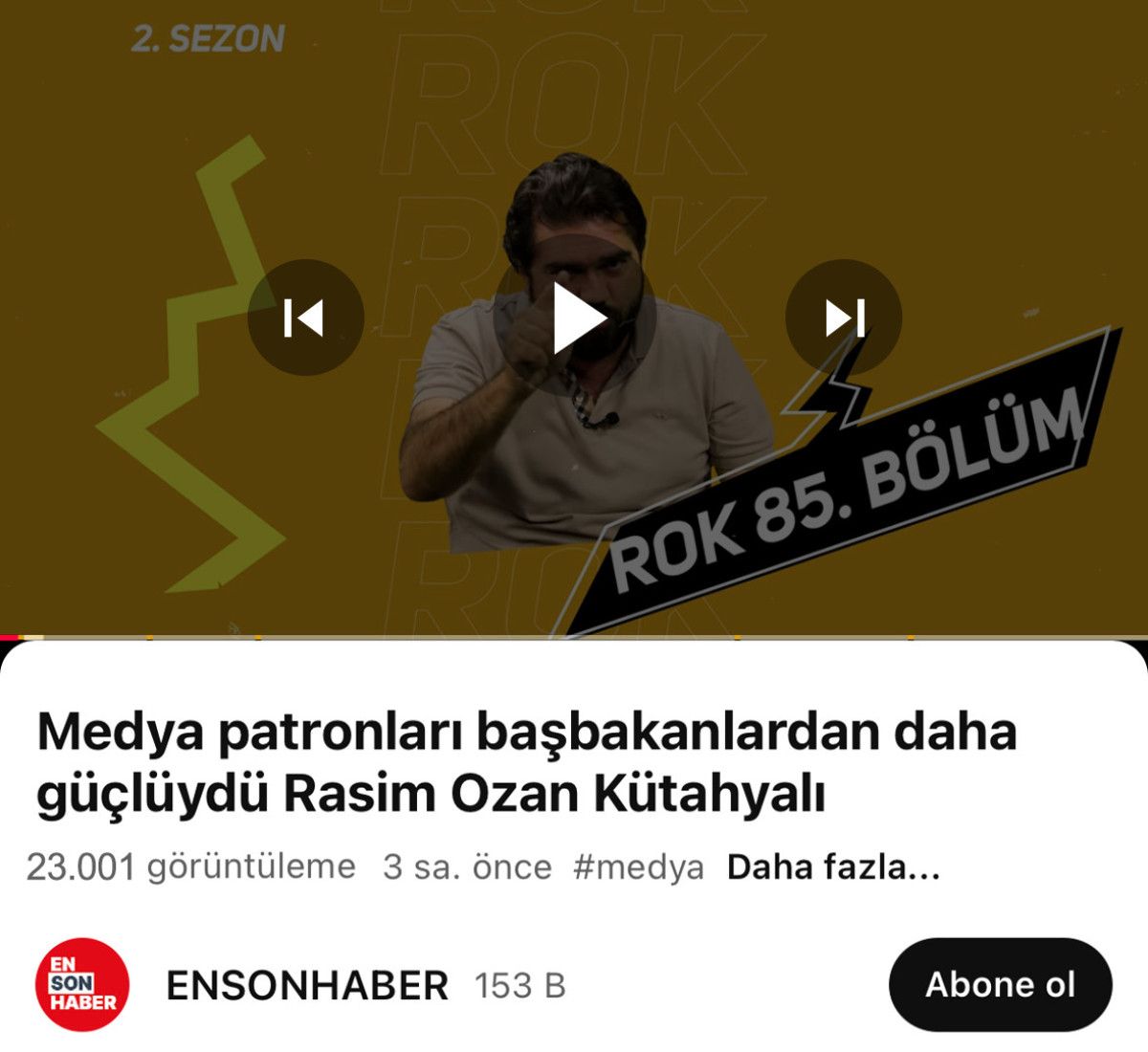 Rasim Ozan Kütahyalı'nın Medya Tarihi Analizleri ve Güncel Yorumları