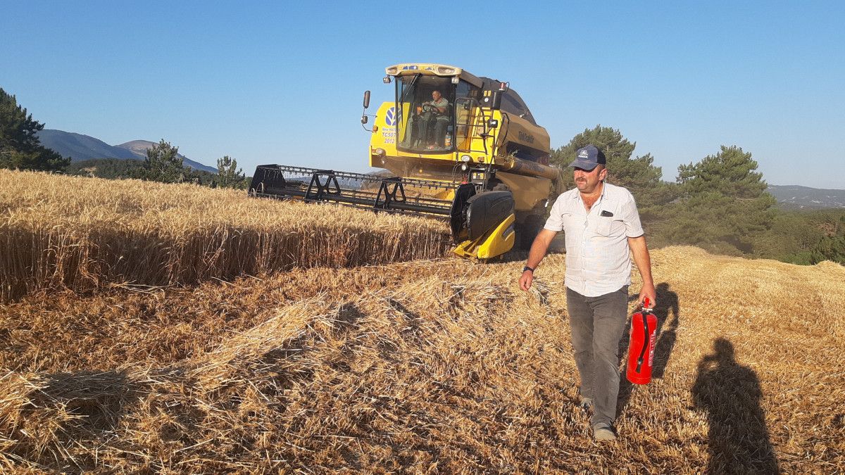 YANGIN MEVSİMİNE HAZIRLIK: Çiftçilerden Kendi Güçleriyle Korunma Çabası