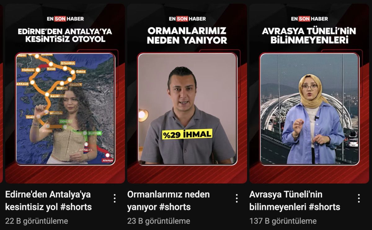 Ensonhaber YouTube kanalı günden güne güçleniyor