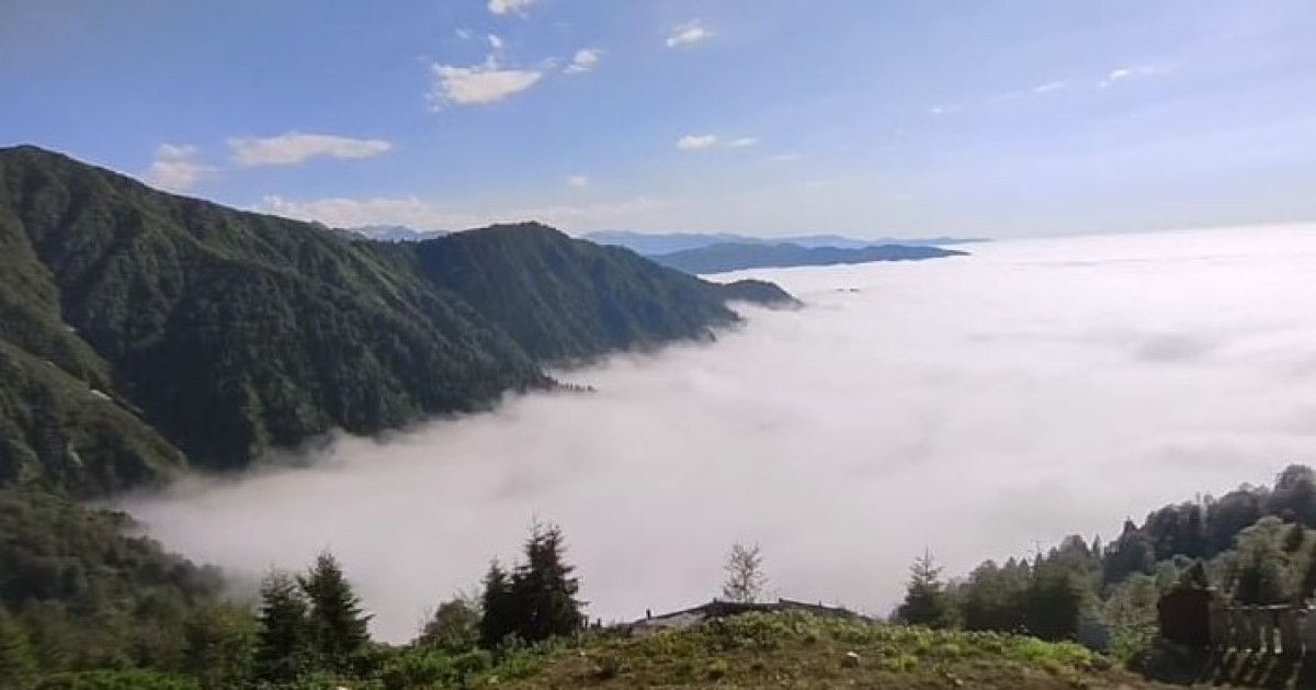 Karadeniz'in 'Bulut Denizi', ziyaretçilere unutulmaz güzellikler sunuyor