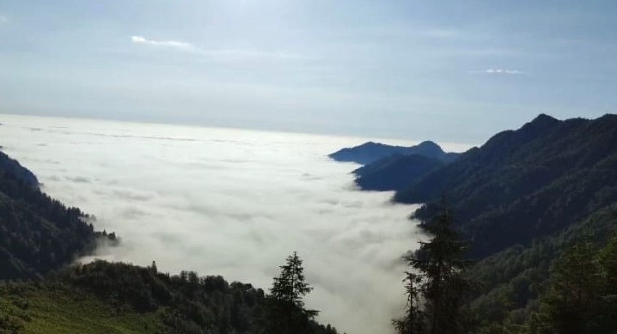 Karadeniz'in 'Bulut Denizi', ziyaretçilere unutulmaz güzellikler sunuyor