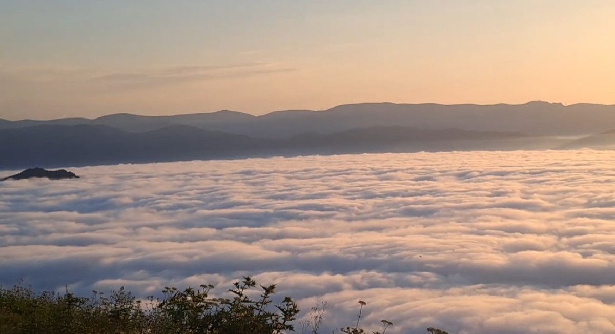 Karadeniz'in 'Bulut Denizi', ziyaretçilere unutulmaz güzellikler sunuyor