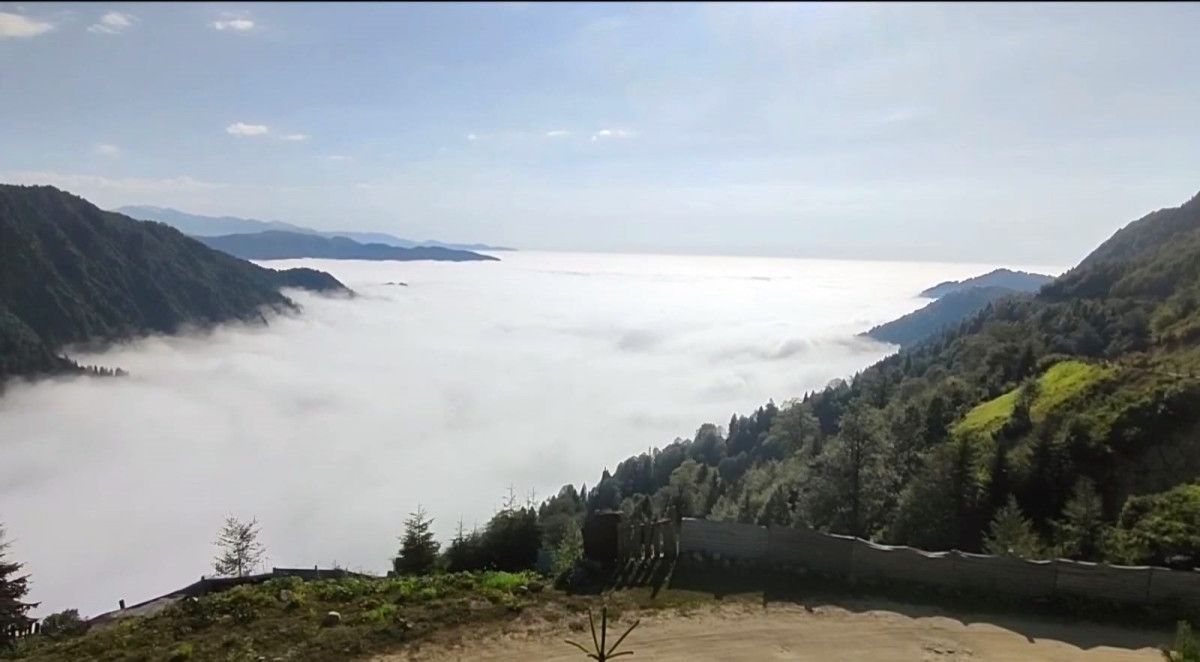 Karadeniz'in 'Bulut Denizi', ziyaretçilere unutulmaz güzellikler sunuyor