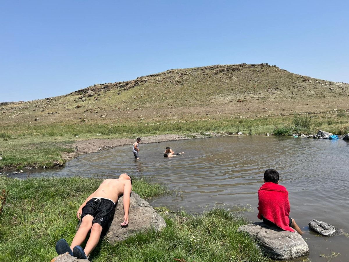 Kars'ta termometreler 34 dereceyi gördü