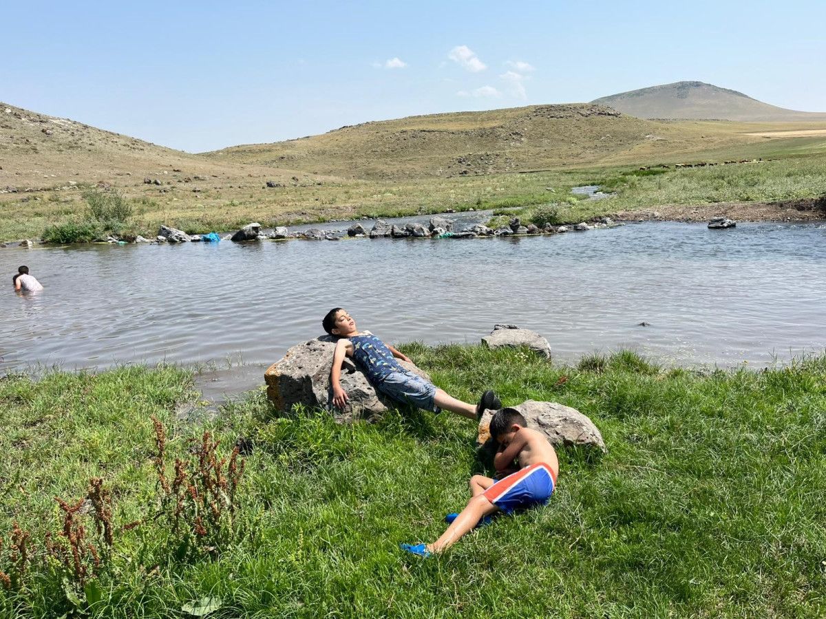 Kars'ta termometreler 34 dereceyi gördü