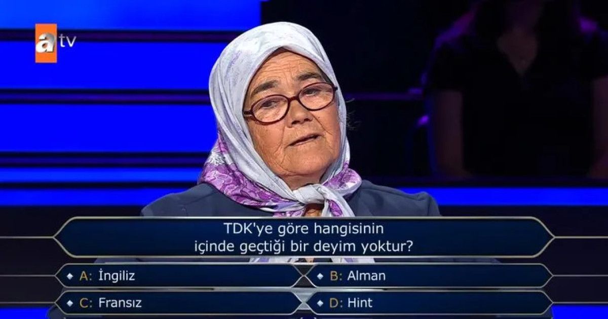 500 Bin TL'lik Soruyu Doğru Yanıtladı