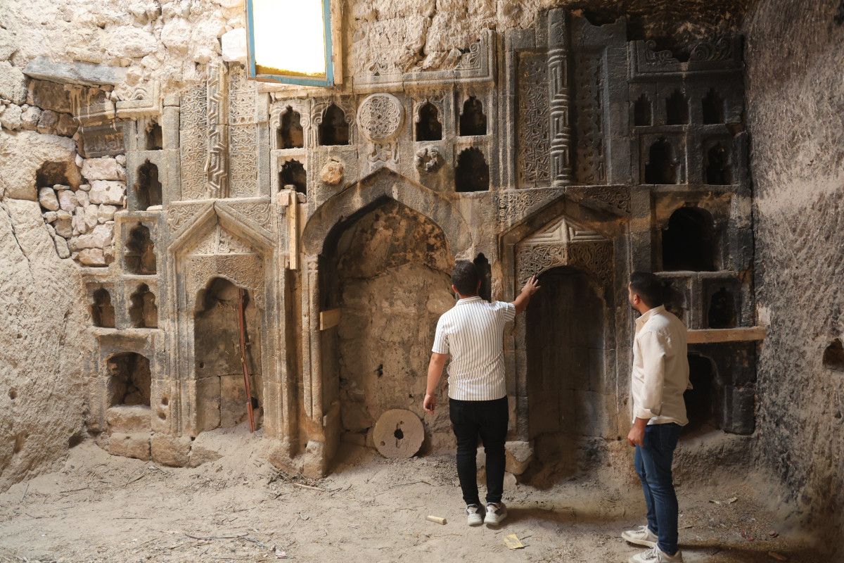 Nevşehir'de boşaltılan kömürlükte 600 yıllık tarih çıktı