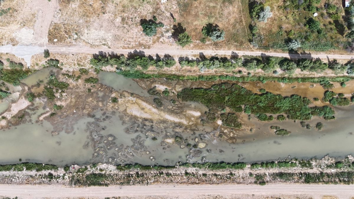 Türkiye'nin en uzun nehri kuraklıkla karşı karşıya