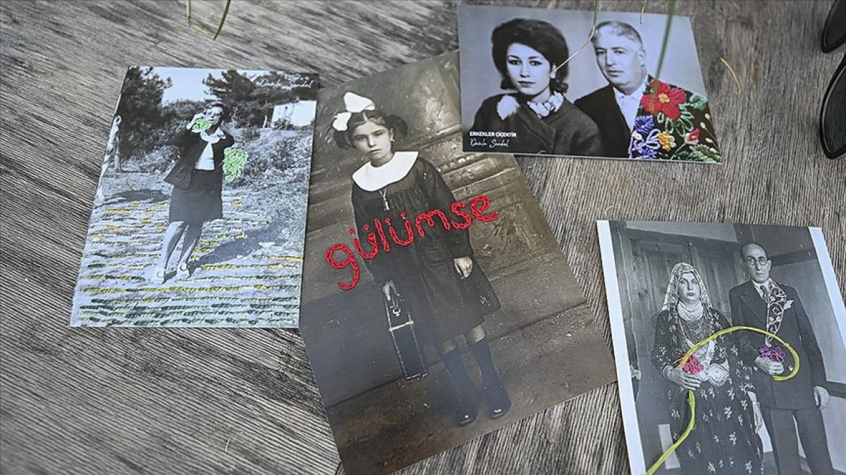 'Kimsesiz' fotoğraflara nakışlı dokunuşlar