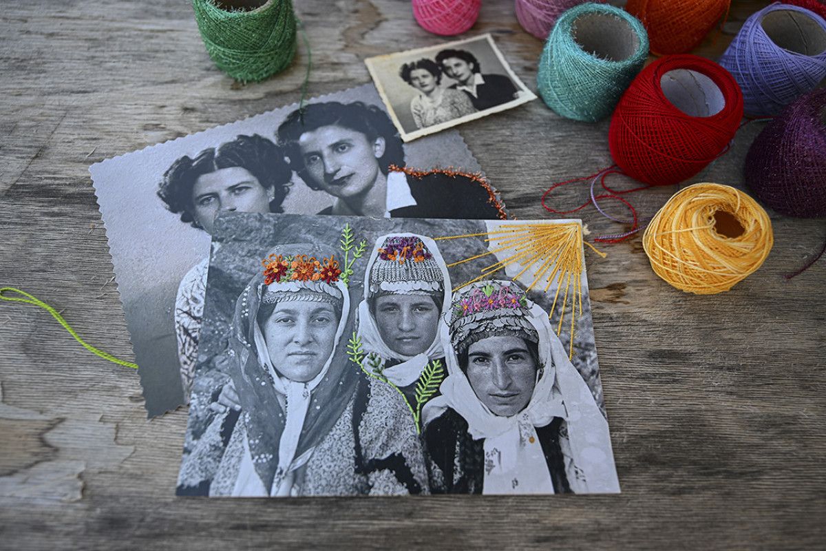 'Kimsesiz' fotoğraflara nakışlı dokunuşlar