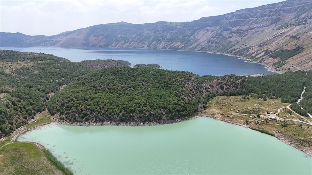 Bitlis'te Nemrut Kalderası'nı kolluk kuvvetleri koruyor