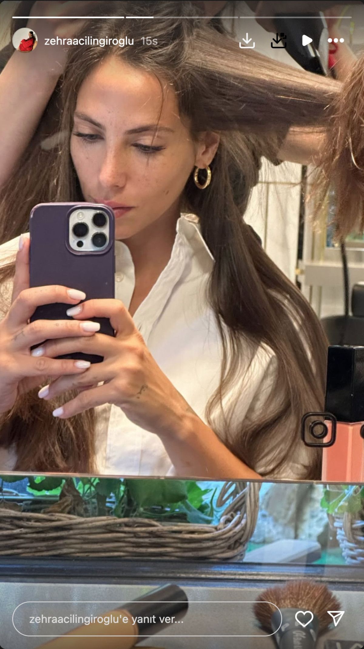 Zehra Çilingiroğlu'ndan yeni kareler! Beğeni yağdı.