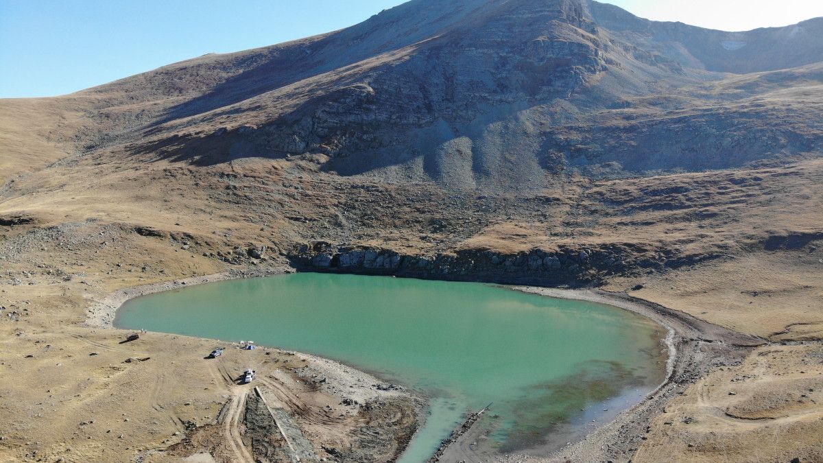 Trabzon'da buzul gölleri çevre kirliliği ile karşı karşıya