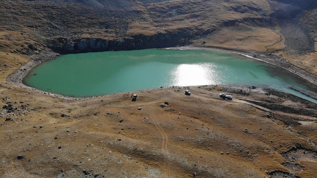 Trabzon'da buzul gölleri çevre kirliliği ile karşı karşıya