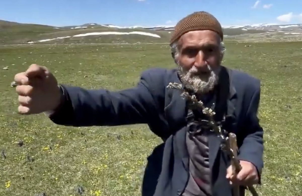 İsviçreli gezgin, Erzurumluya adres sordu: Böyle gideceksin, sola büküleceksin