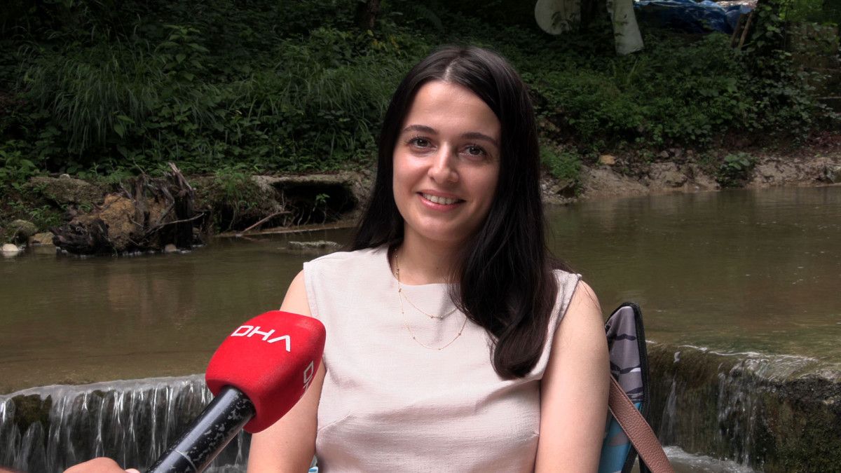 Trabzon'da turizmde ilçe halkının yüzünü güldüren şelale