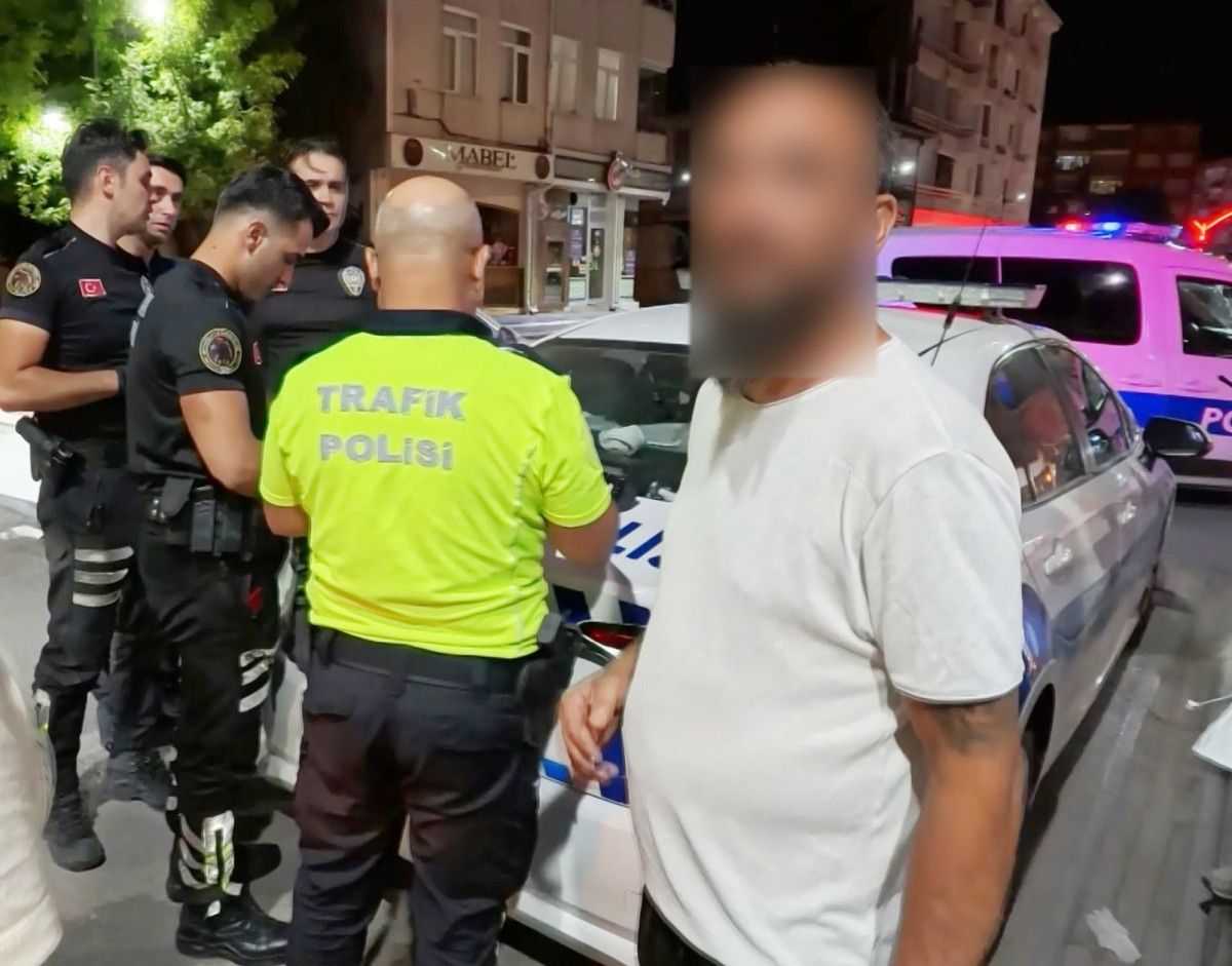 Aksaray'da muayenesiz araçla, ehliyetsiz ve alkollü yakalandı: Kafamız kıyak