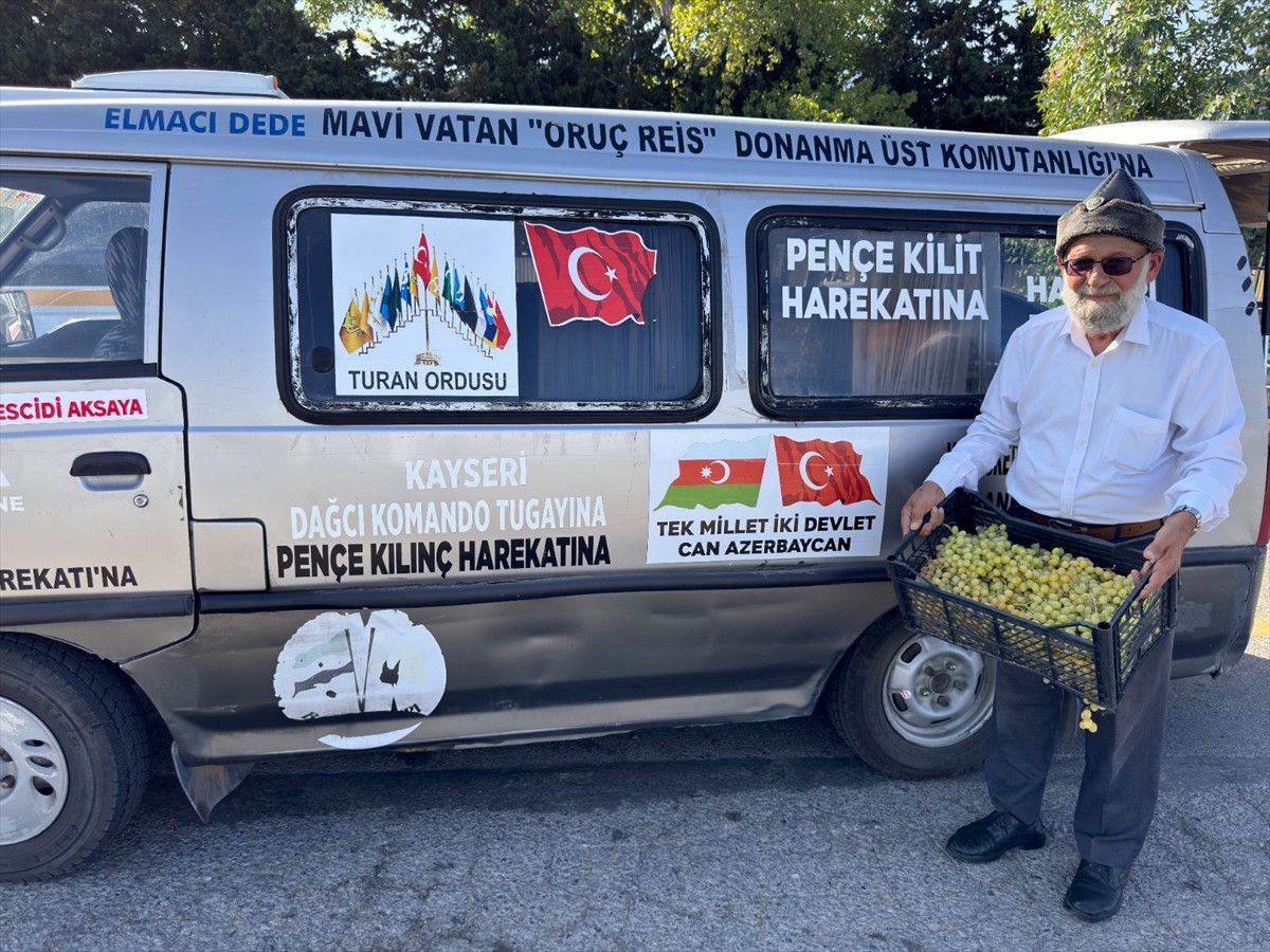 Elmacı Dede Muhammet Yılmaz: Yaşlı Yüreğiyle Askerlere Moral Desteği