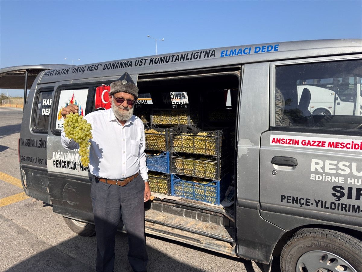 Elmacı Dede Muhammet Yılmaz: Yaşlı Yüreğiyle Askerlere Moral Desteği